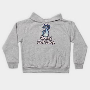 Crazy Cat Lady Kids Hoodie